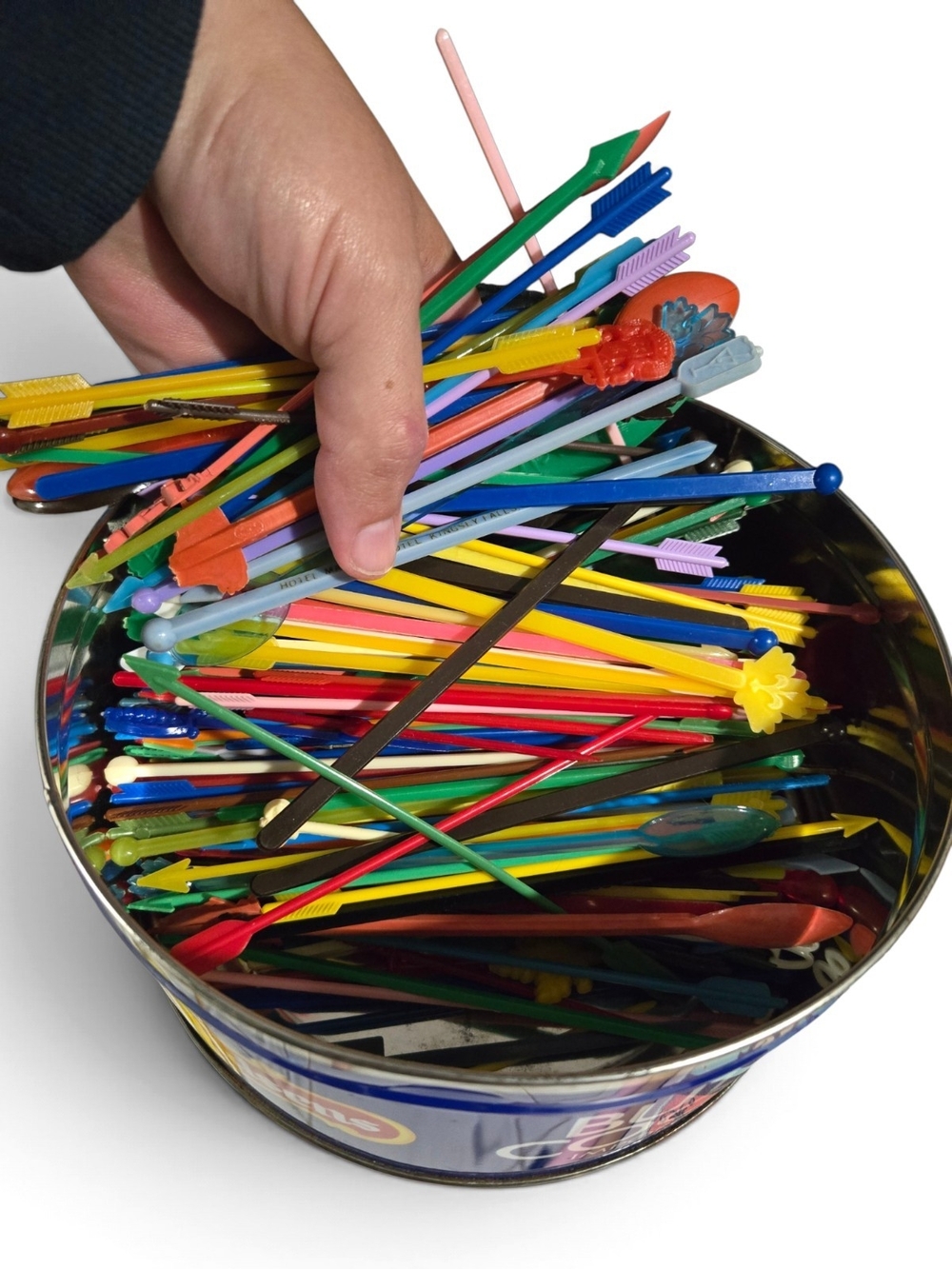 Assorted Color Cocktail Picks Stir Stirrers - Multipack